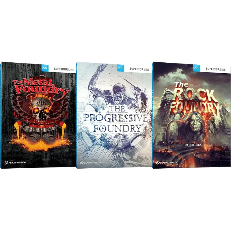 Toontrack SDX The Foundry Bundle interface