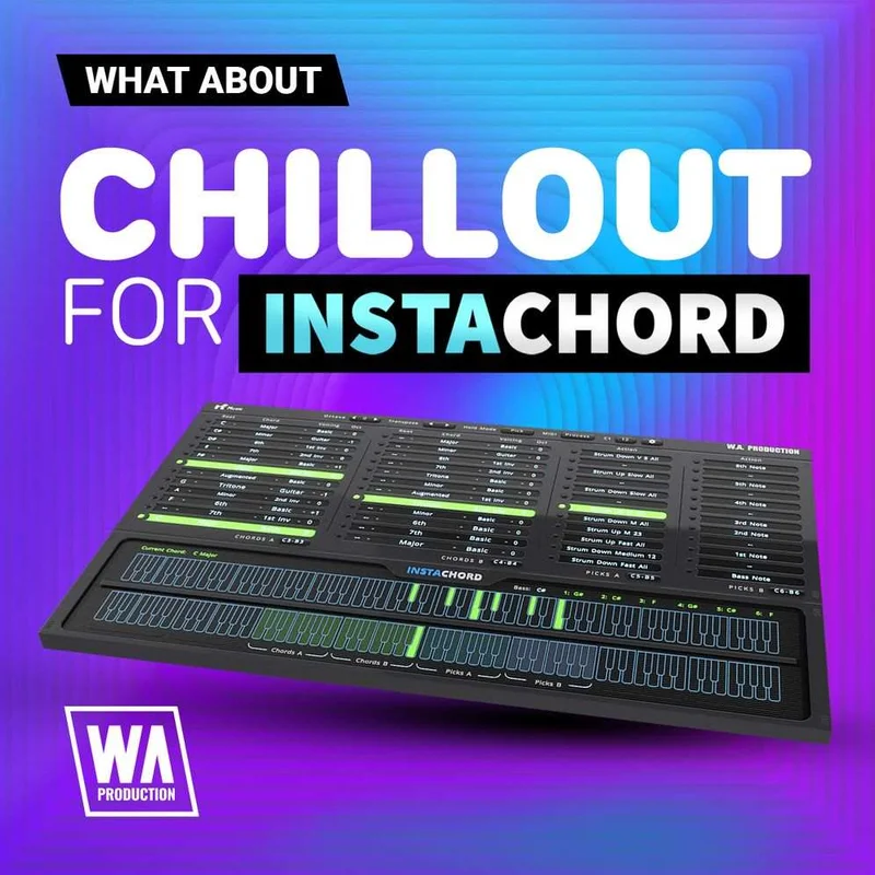 W. A. Production Chillout For InstaChord interface