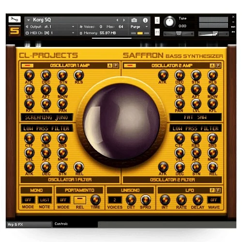 CL-Projects Saffron interface