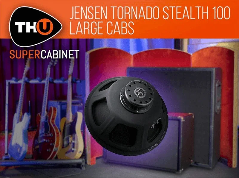 Overloud SuperCabinet Library: Jensen Tornado Stealth 100 Large Cabs interface