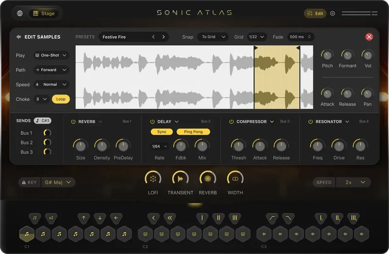 Pitch Innovations Sonic Atlas Bundle interface