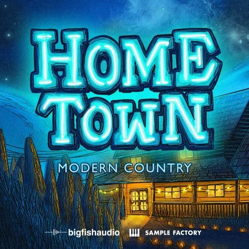 Big Fish Audio Hometown: Modern Country interface