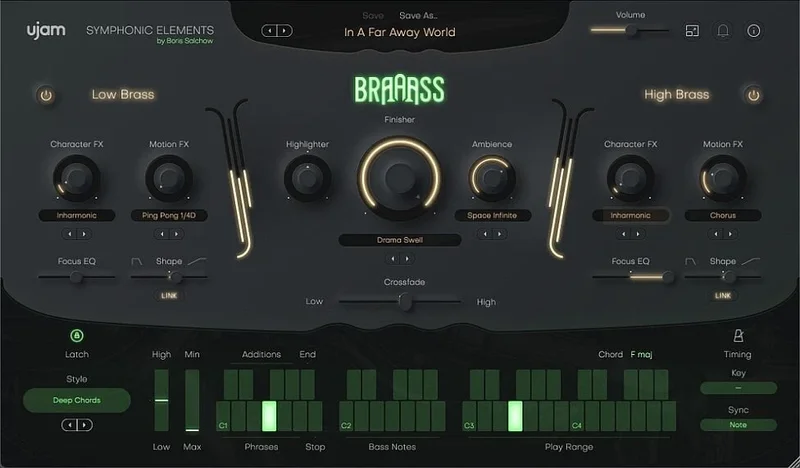 UJAM Crossgrade to BRAAASS interface
