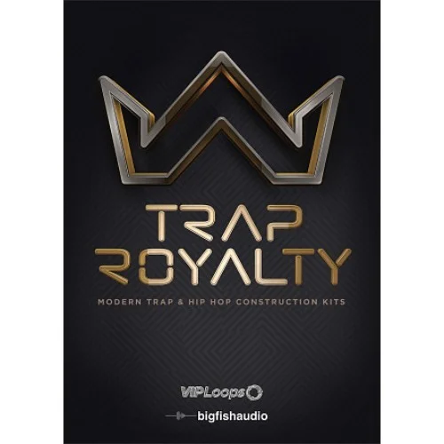 Big Fish Audio Trap Royalty interface