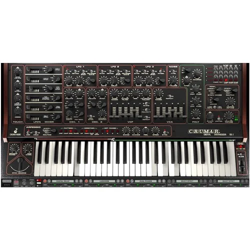 Cherry Audio Crumar DS-2 Synthesizer interface