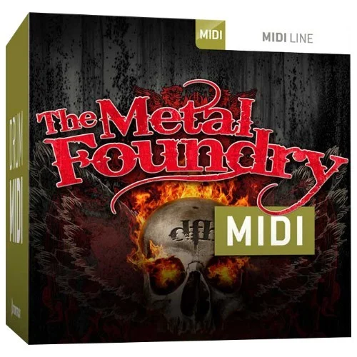 Toontrack Drum MIDI The Metal Foundry interface