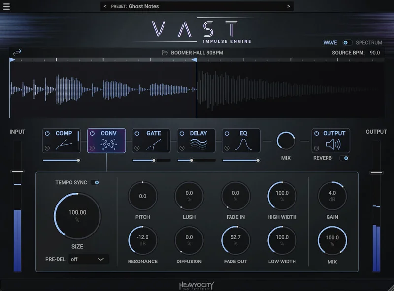 Heavyocity VAST - Impulse Engine Crossgrade from PUNISH interface
