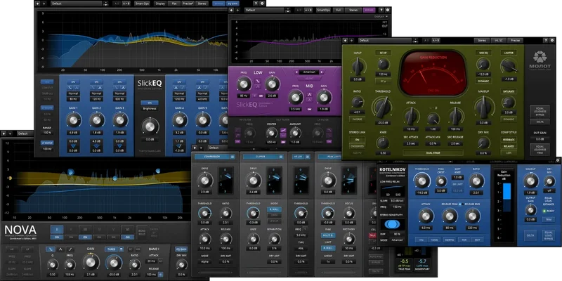 Tokyo Dawn Labs Production Bundle interface