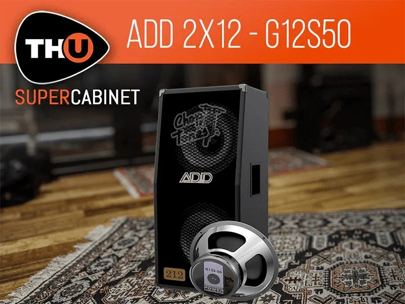 Overloud SuperCabinet Library: CHP ADD 2x12 G12S50 interface