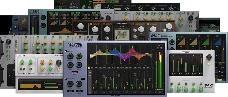 McDSP Live Pack II V7 interface