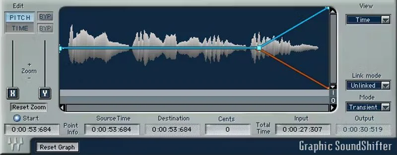 Waves SoundShifter interface