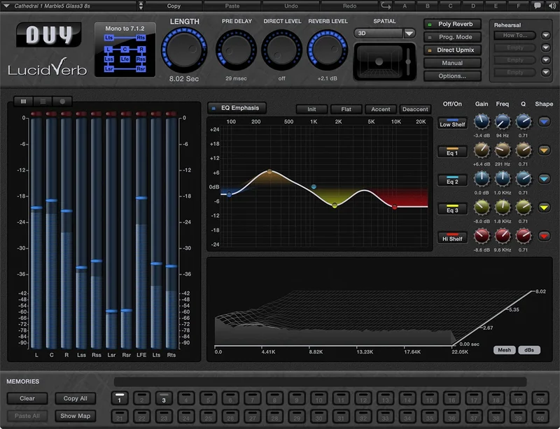 DUY LucidVerb interface