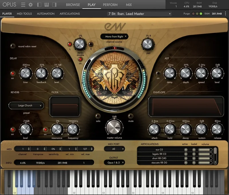 Guitar Bundle interface