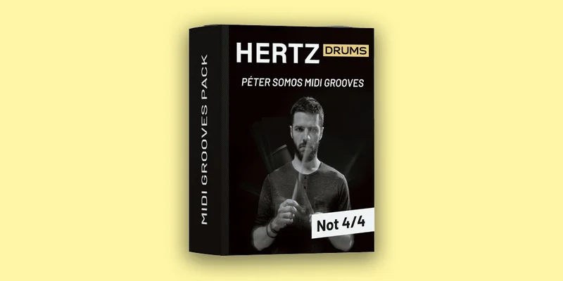 Hertz Instruments Hertz Drums 2 Péter Somos MIDI Grooves interface