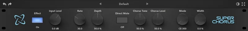 Rave Generation Super Chorus interface