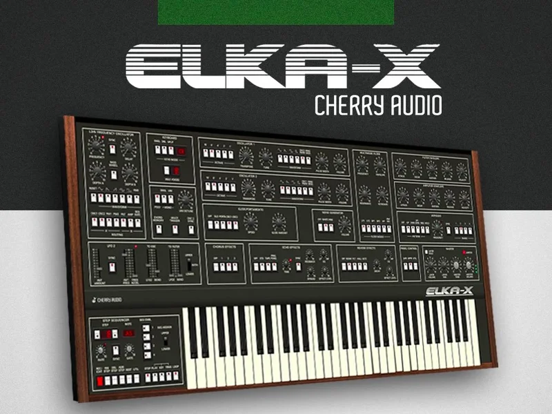 Cherry Audio Elka-X Synthesizer interface