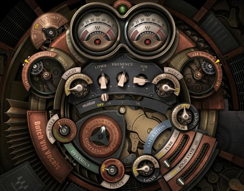 Waves Butch Vig Vocals interface