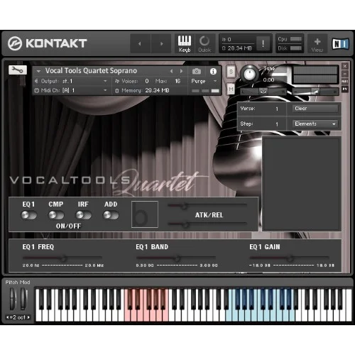 Bela D Media Vocal Tools Quartet interface