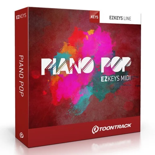 Toontrack EZkeys MIDI Piano Pop interface