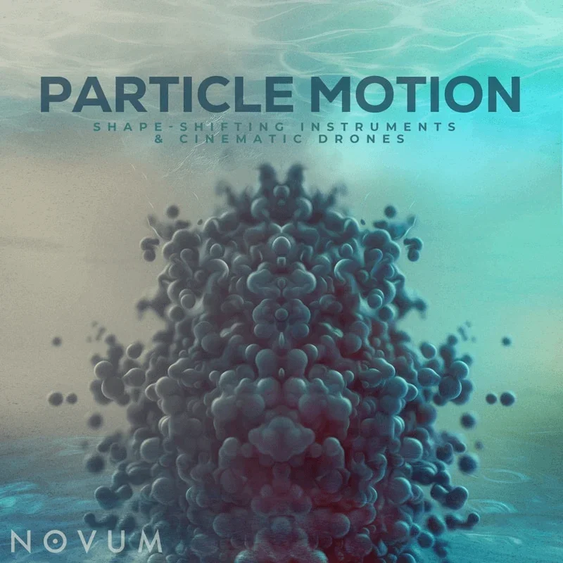 Tracktion Novum Expansion: Particle Motion interface