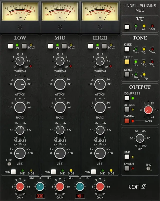 Lindell Audio MBC interface