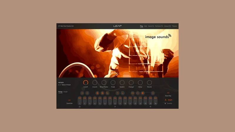 Neo Soul Guitar interface