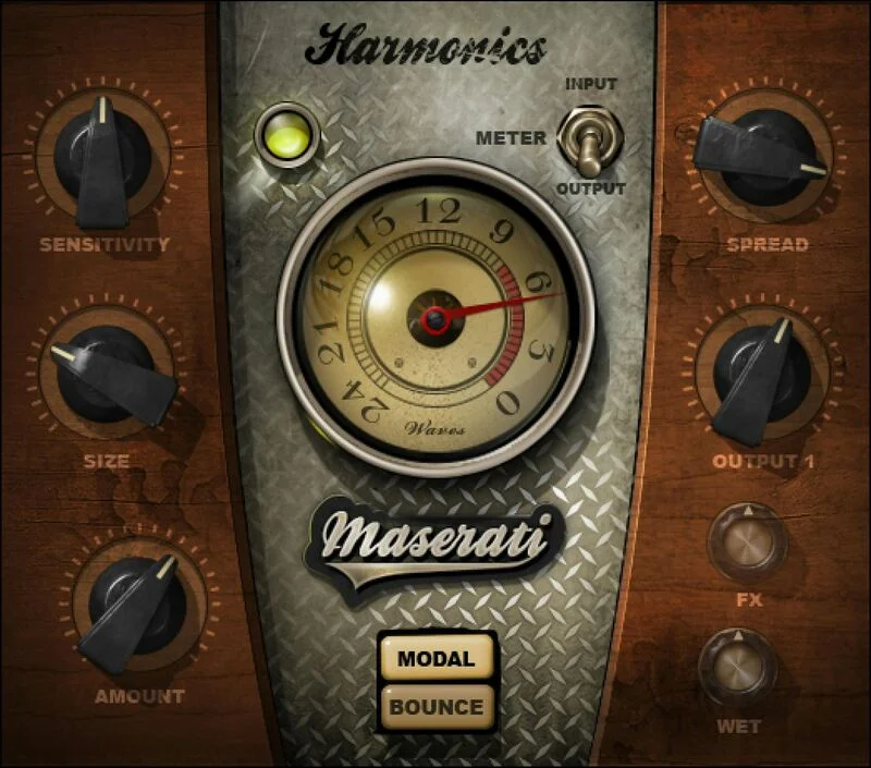 Waves Maserati HMX interface