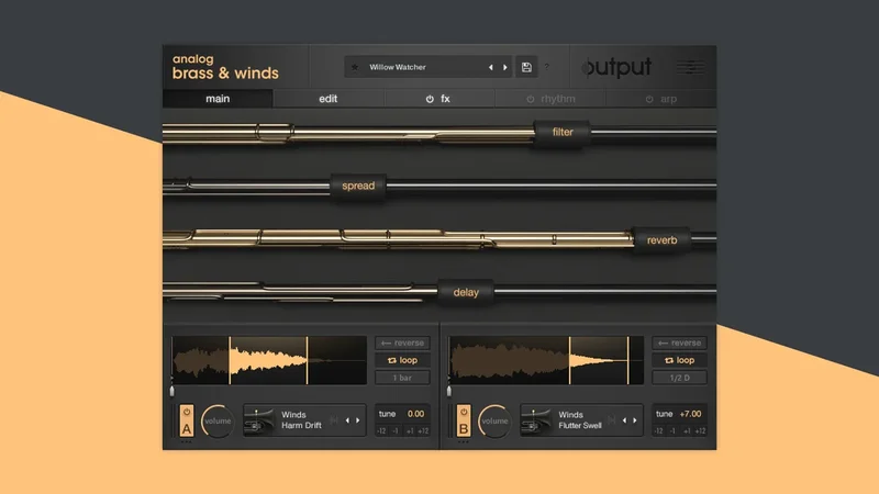 Output Analog Brass and Winds interface