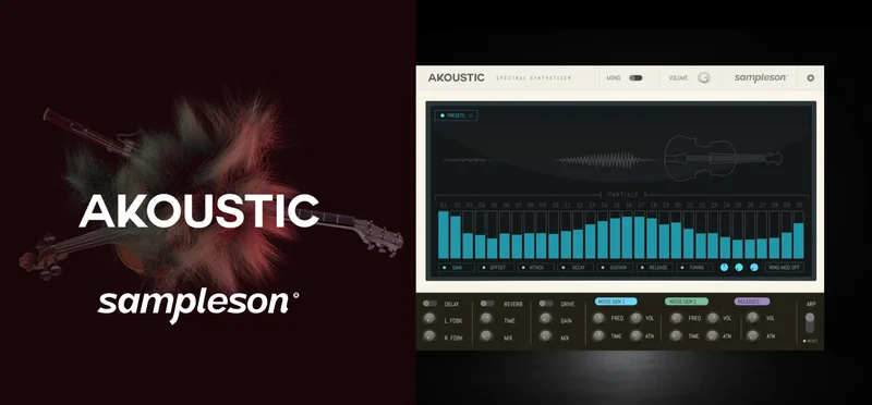 Sampleson Akoustic interface