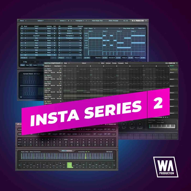 W. A. Production Insta Series 2 Bundle Upgrade interface