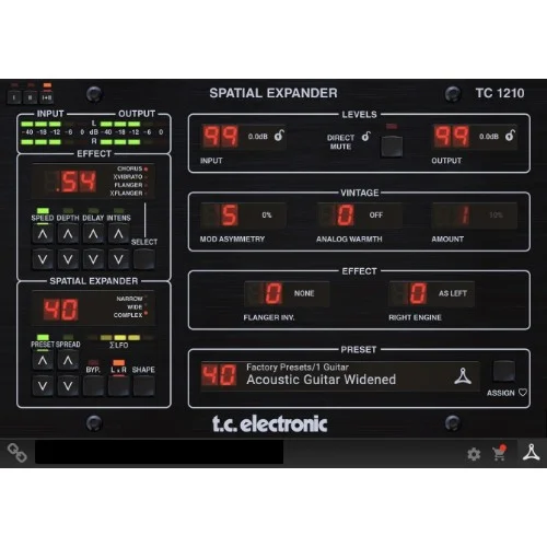 TC Electronic TC 1210 interface