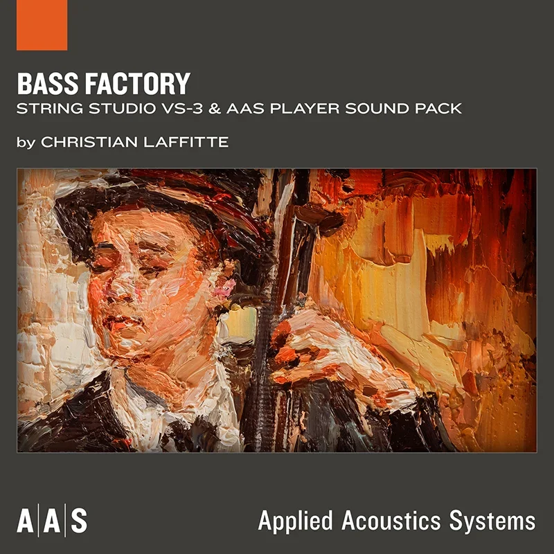 Applied Acoustics Systems Applied Acoustics Bass Factory - Soundpack for String Studio VS-3 interface