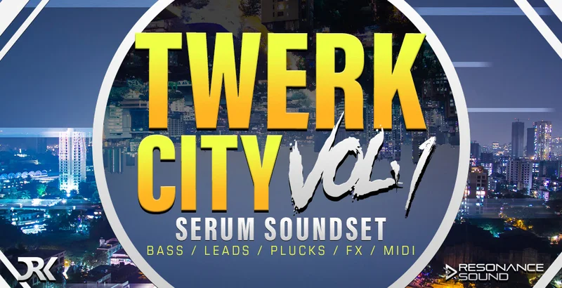 Resonance Sound Twerk City For Serum Vol.1 interface