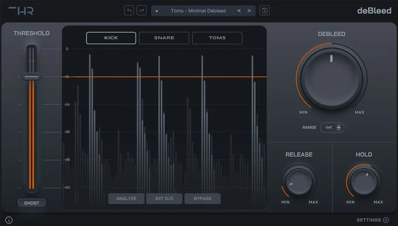 THR deBleed interface
