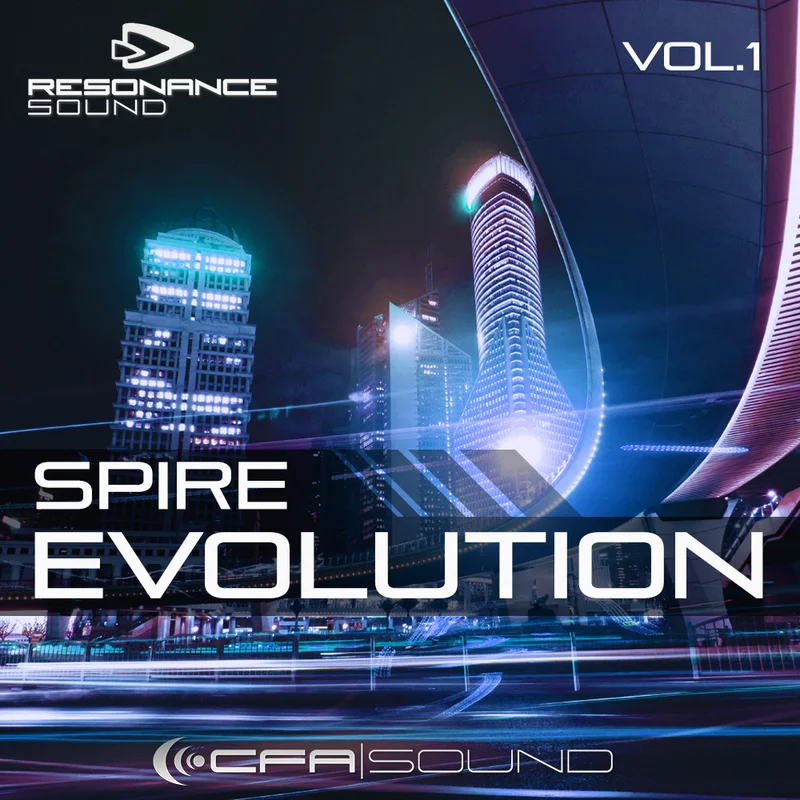 Resonance Sound CFA Sound - Spire Evolution Vol. 1 interface