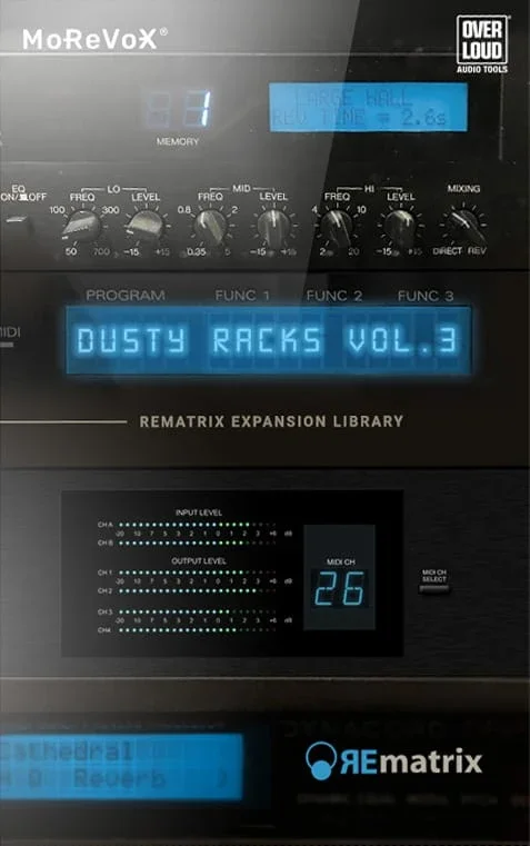 Overloud REmatrix: Dusty Racks Vol. 3 interface