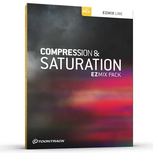 Toontrack EZmix-Pack Compression & Saturation interface