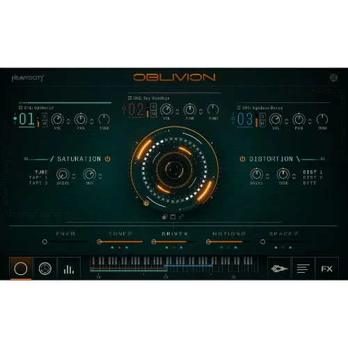 OBLIVION: Aggression Designer interface