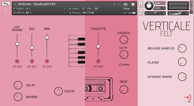 Sonora Cinematic Verticale + FREE Panorama Hybrid interface