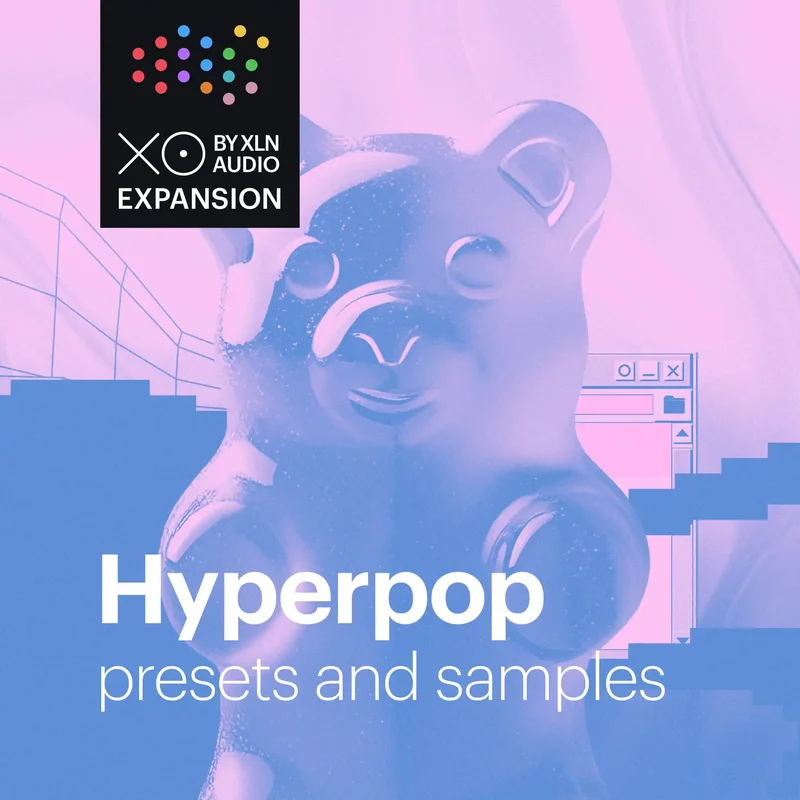 XLN Audio XO Expansion: Hyperpop interface