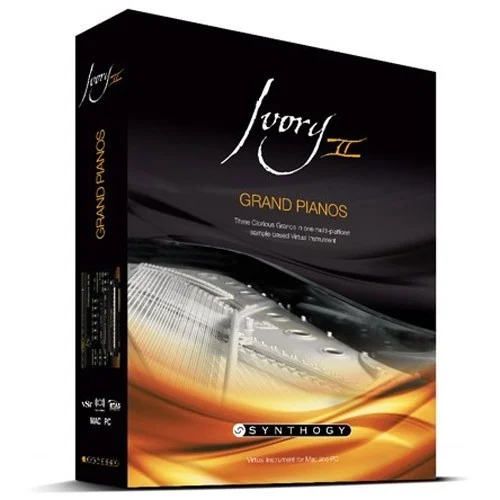 Synthogy Ivory II Grand Pianos interface