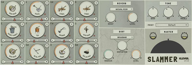 Klevgrand Slammer interface