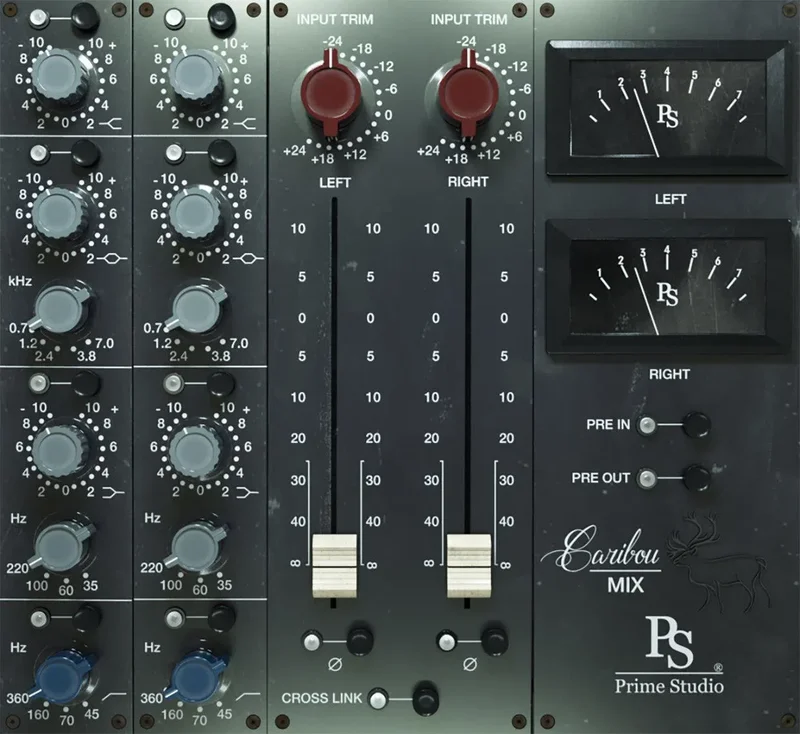Prime Studio Caribou Mix interface