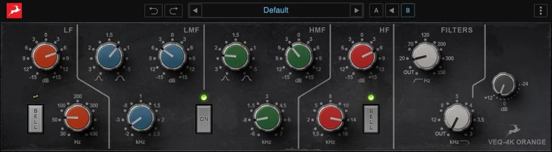Antelope Audio VEQ-4K ORANGE interface