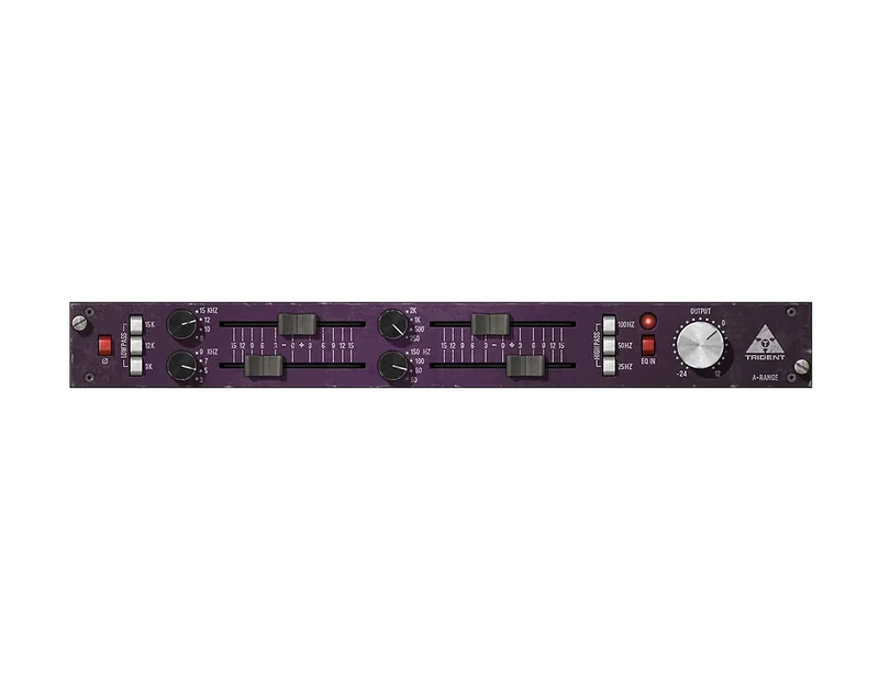 Universal Audio Trident A-Range Classic Console EQ interface