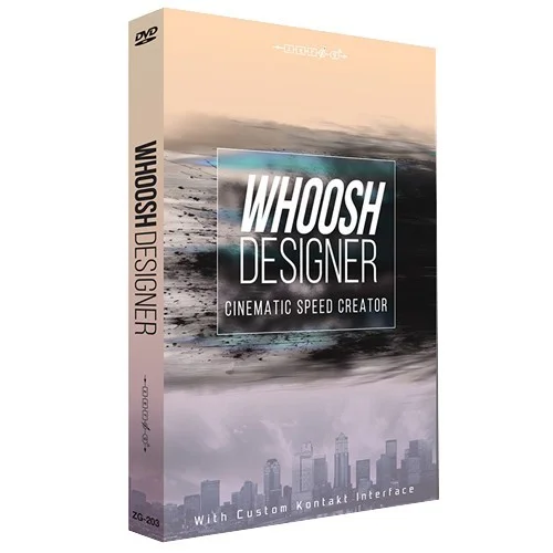 Zero-G Whoosh Designer interface