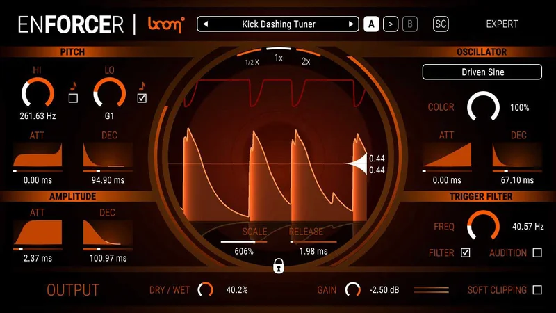 BOOM Library ENFORCER interface
