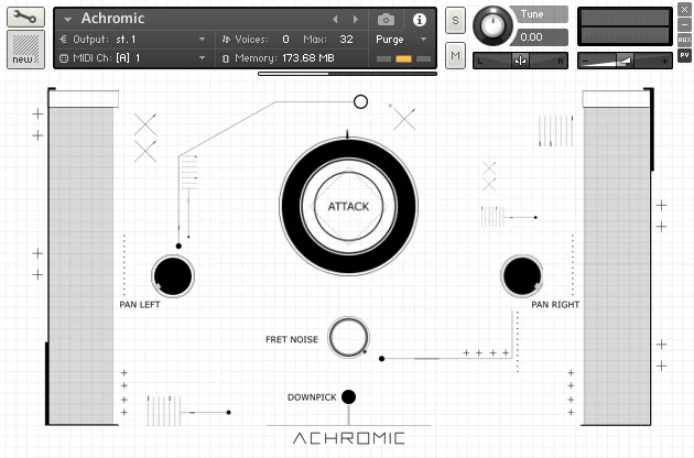 Iamlamprey Achromic interface