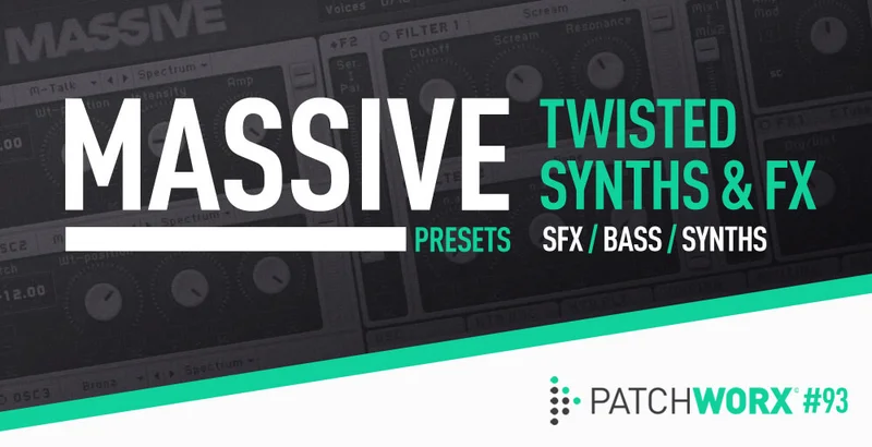 Loopmasters Twisted Synths & FX - Massive Presets interface