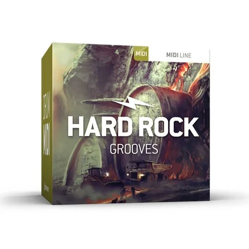 Toontrack Drum MIDI Hard Rock Grooves interface